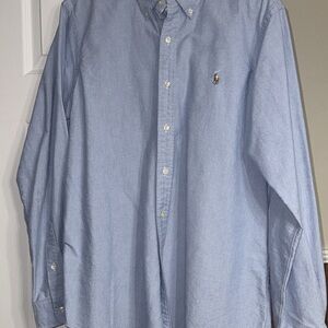 Ralph Lauren Light Blue Button-Down Shirt